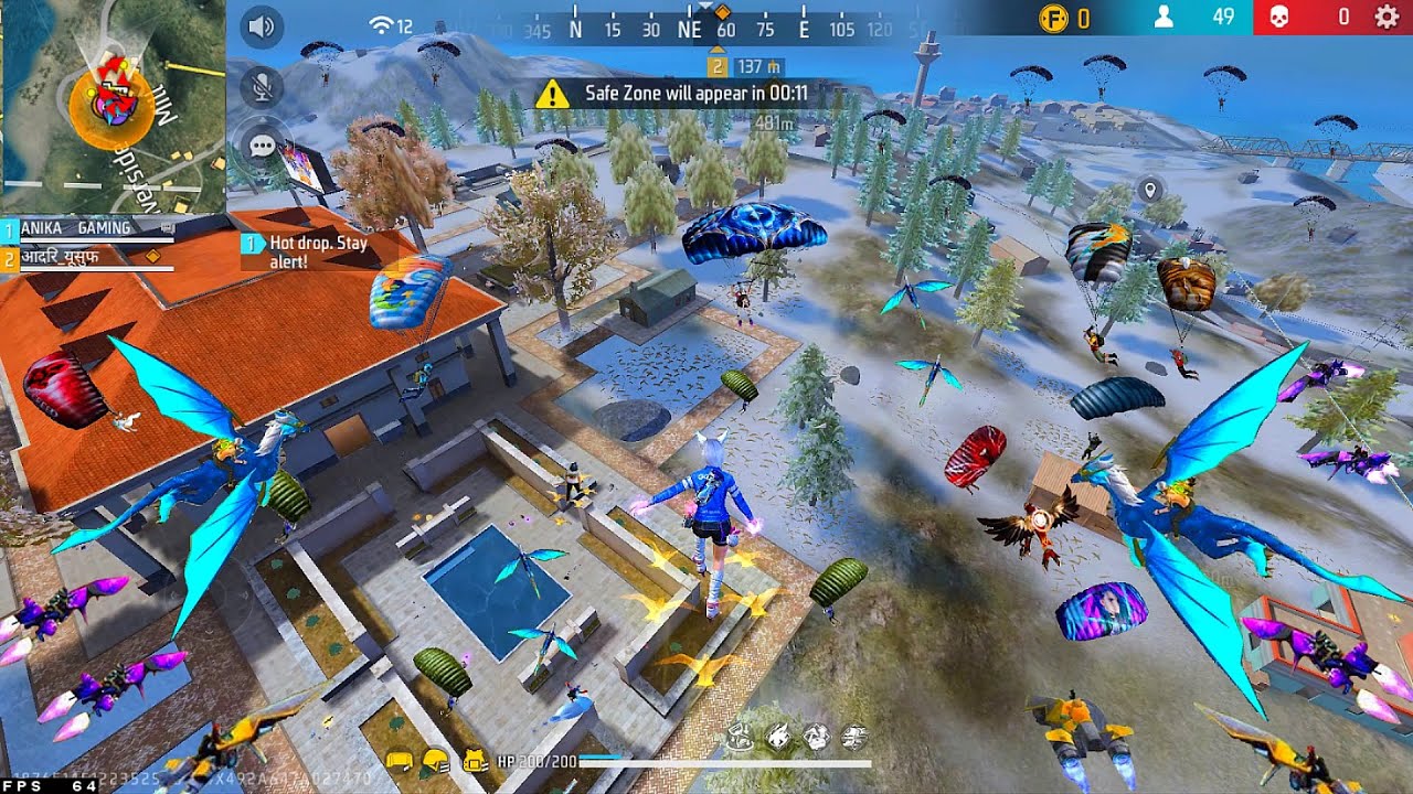 29 kills 💪Ak47 +MP40 99% Headshot Rate ⚡| Duo Vs Squad🪂[ Full Gameplay ] intel i5 🖥 Freefire