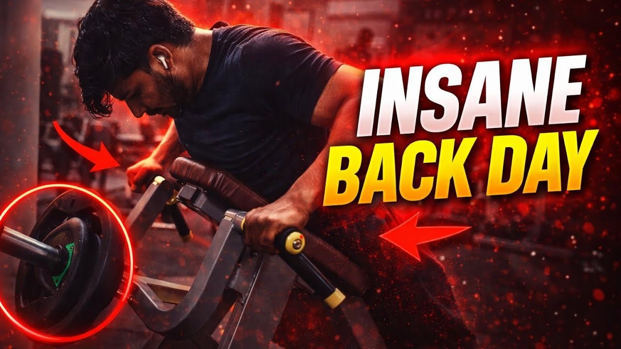 INSANE Back Day at the Gym | GYM VLOG -1