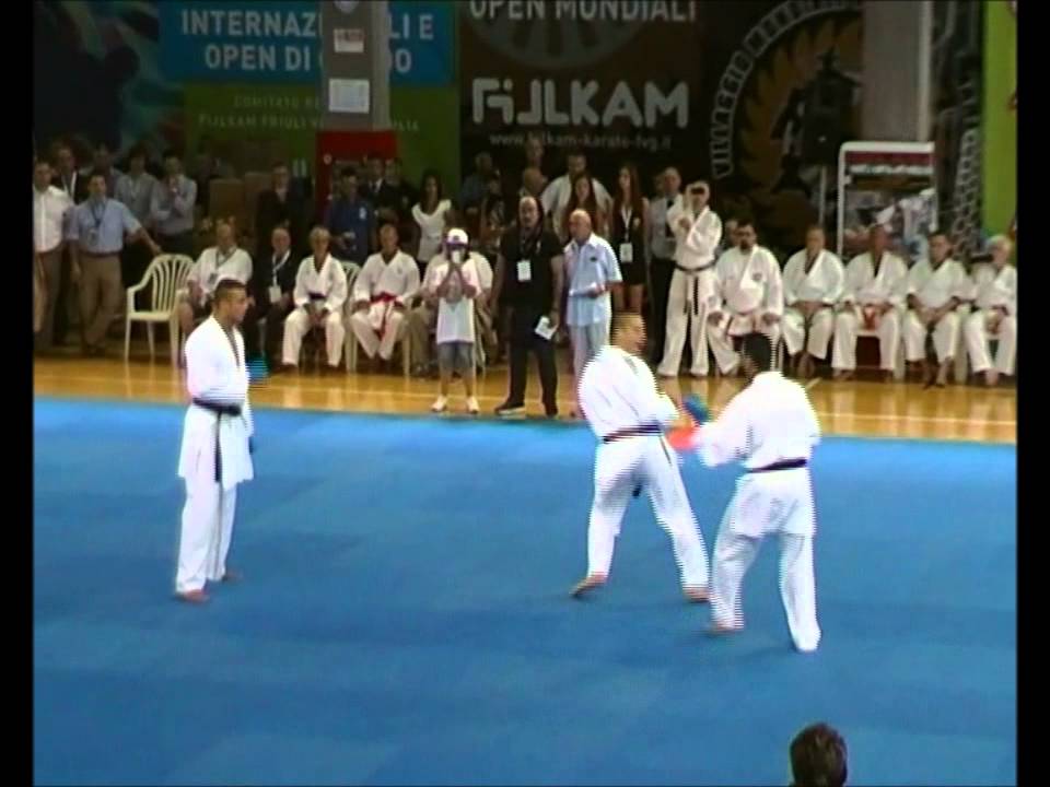 Benetello, Maniscalco & Loria - Esibizione di Kumite - Stage di Grado 2011