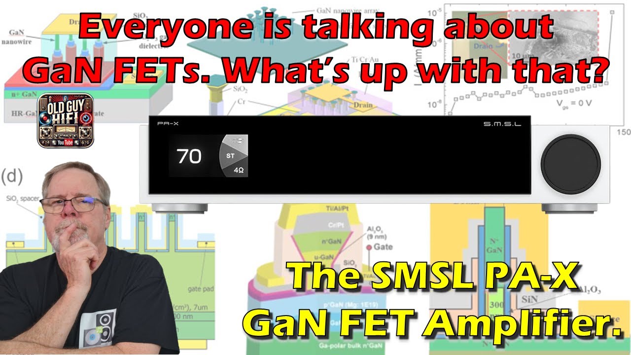 Everyone is talking about GaN FETs. What’s up with that? The SMSL PA-X GaN FET Amplifier.