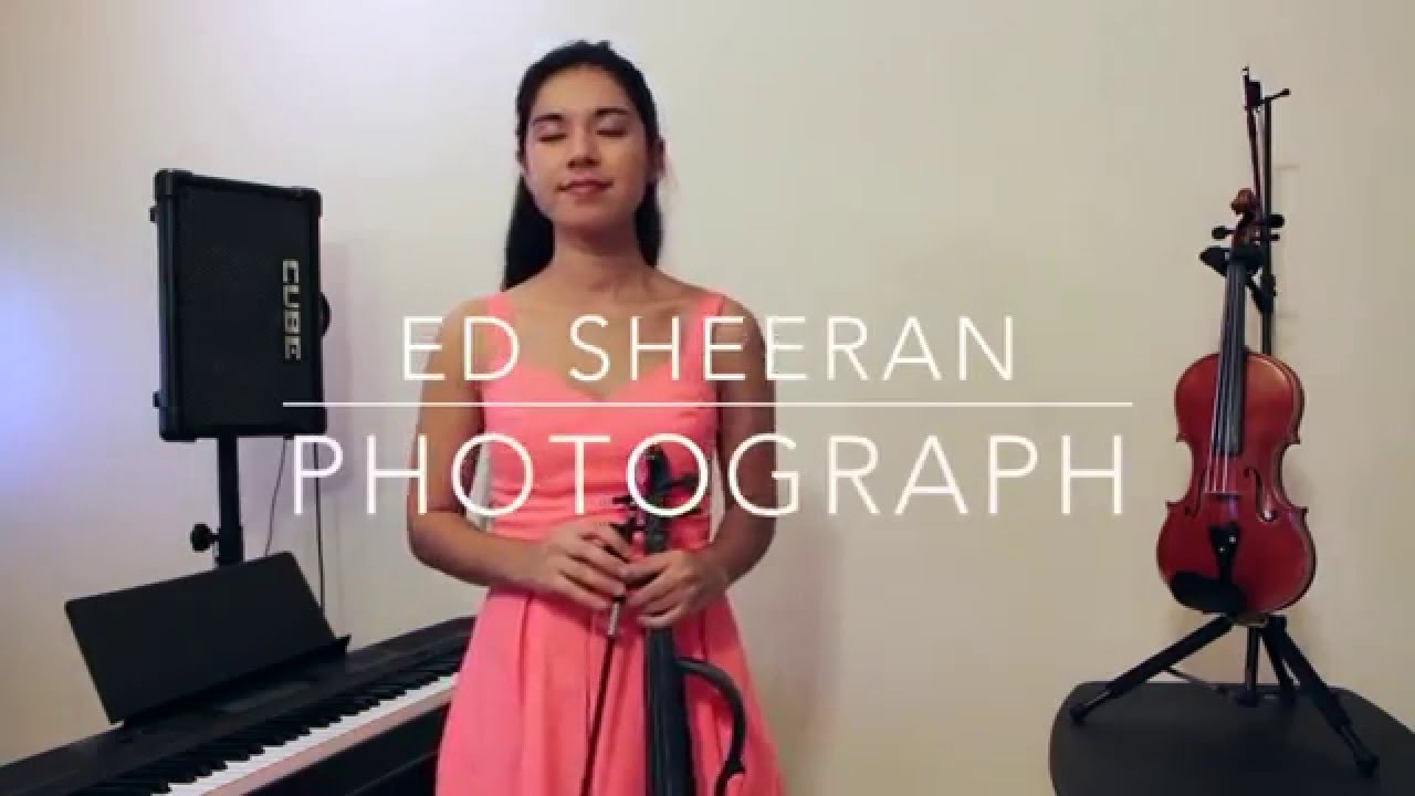 Photograph - Ed Sheeran (Violin Cover by Kimberly McDonough)