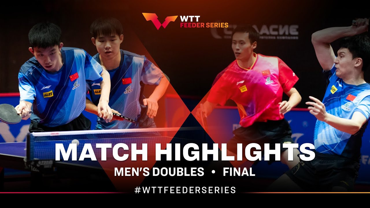 Zhou/Zeng vs Sun/Xu | MD Final | WTT Feeder Panagyurishte 2024