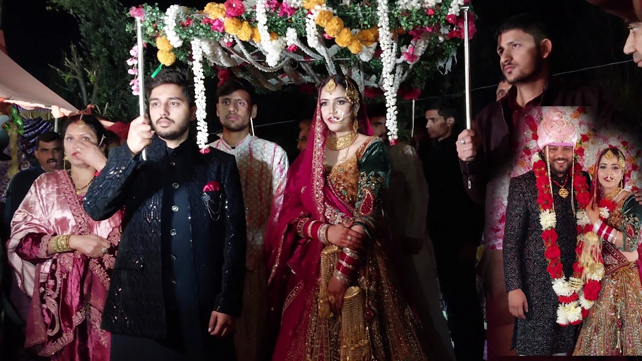 Riya ki shadi// jammu sa raja ki aaye Baraat🤩 Sachin❤️Riya vlogger 👉 @bhaderwahipankaj