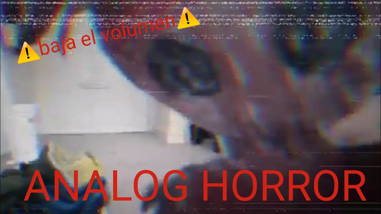 Analog horror (⚠️baja el volumen⚠️) #analoghorror #horror 