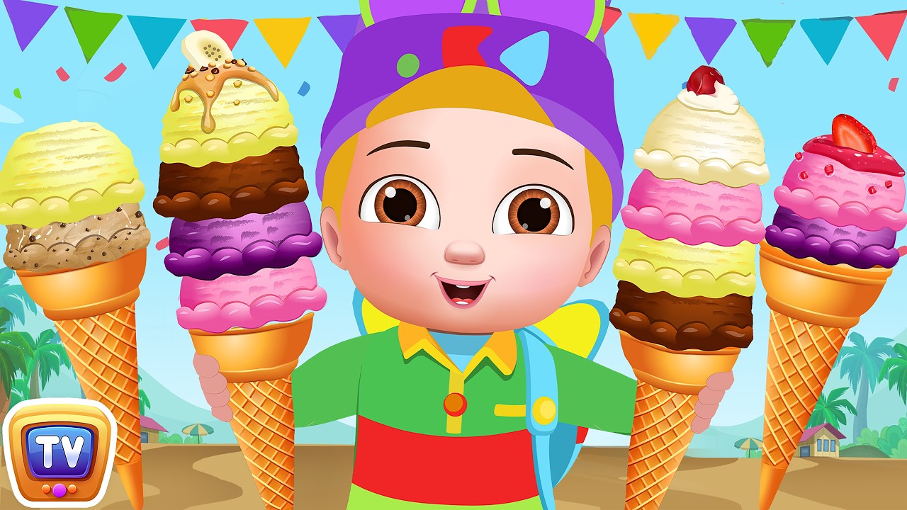 Ice Cream Song + More ChuChu TV Sing-along Nursery Rhymes for Infants