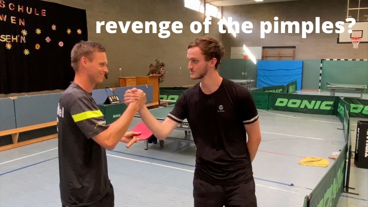Long pimples defender vs strong attacker! The duel! 🏓