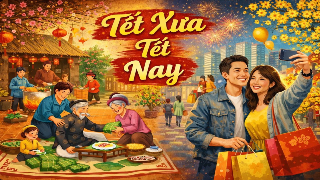 Tết Xưa Tết Nay - Nhạc Tết AI - Nhạc Tết 2026 Mới Nhất – TẾT 2026 Sôi Động Đón Năm Mới