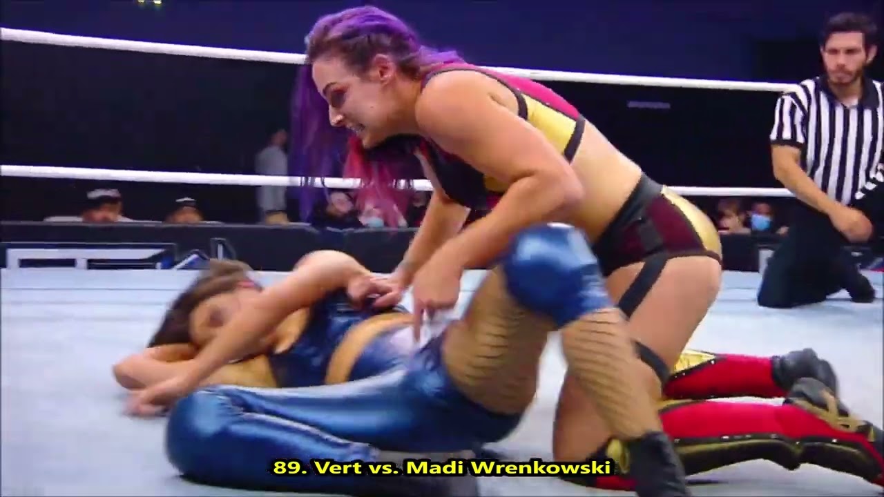 VertVixen - All Missile Dropkick, Blue Thunder Bomb, Stunners, Slams And STO - 2024 Moves