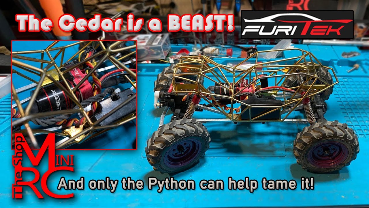 Furitek Cedar & Python (Torpedo Combo) gets installed & goes to Axialfest Badlands! Such a beast!!!