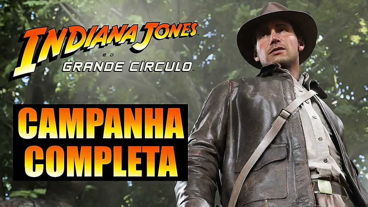 Indiana Jones e o Grande Círculo - Campanha Completa Dublado (Sem Comentários)