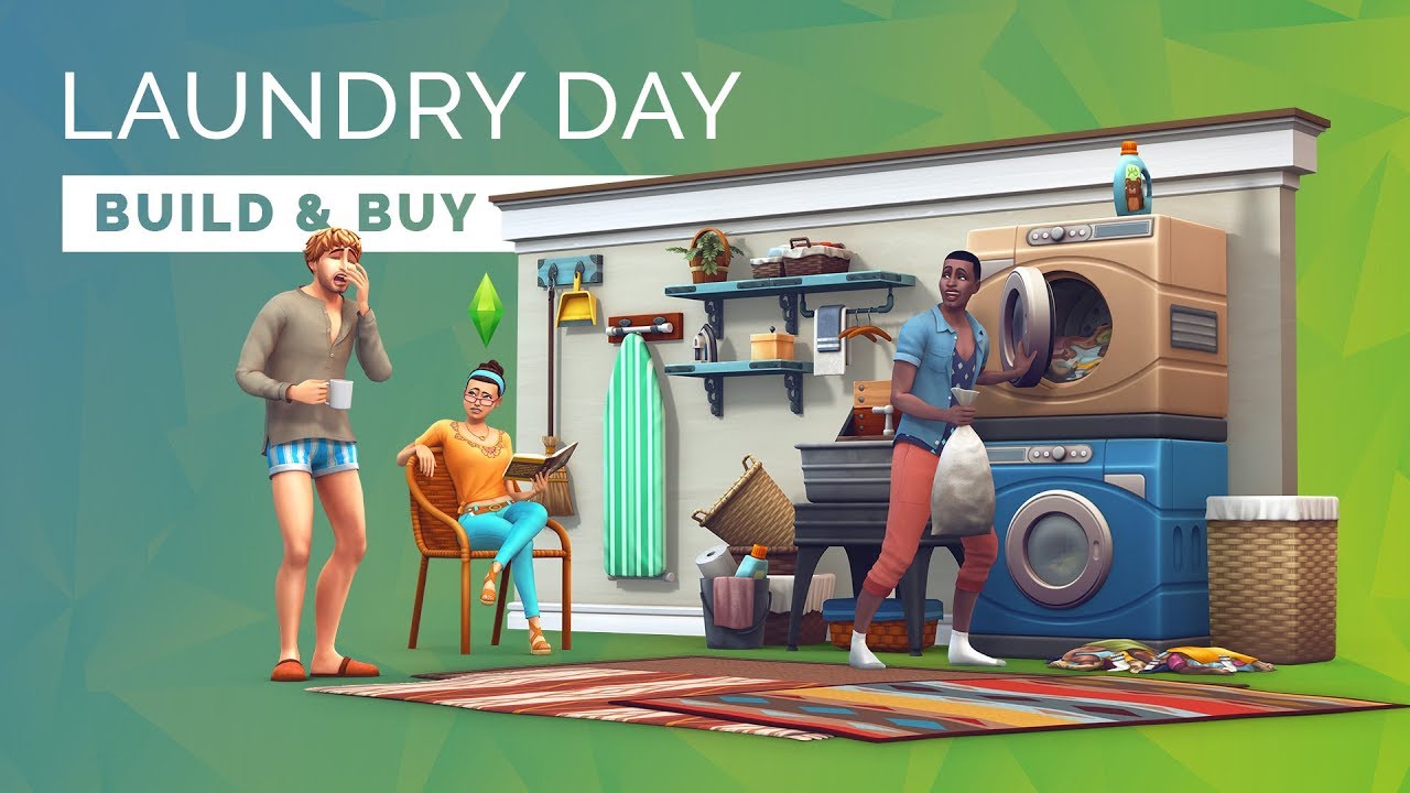 Sims 4  |  Laundry Day Stuff - Build & Buy Objects Overview!