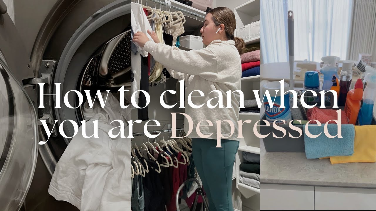 How to clean when you struggle with depression, anxiety, or chronic illness