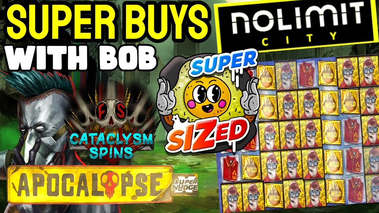 SUPER BONUS BUYS ON NOLIMIT CITY SLOTS | XWAYS HOARDER 2, DEADWOOD & MORE LOOKING FOR A BIG WIN