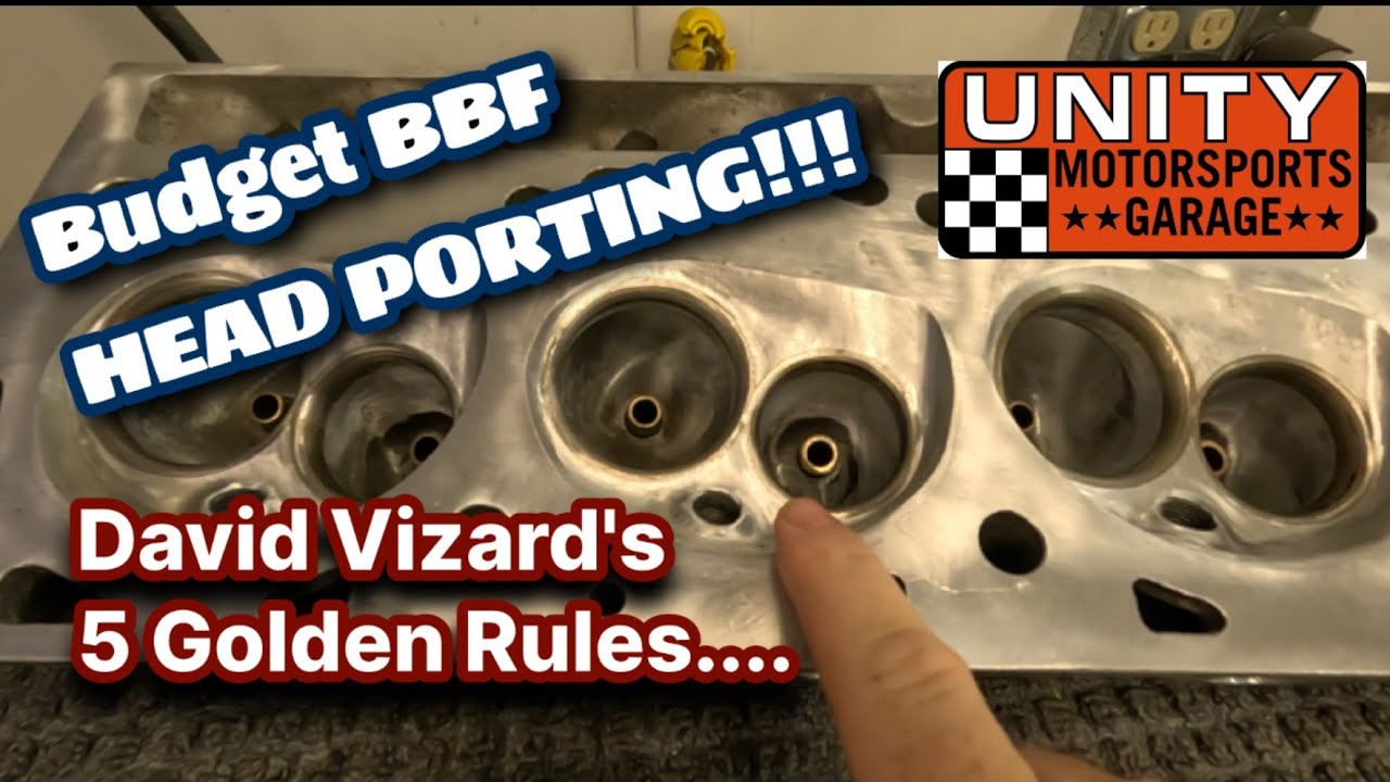 Big Block FORD: Budget Porting the wrap-up! Using David Vizard's 5 golden rules