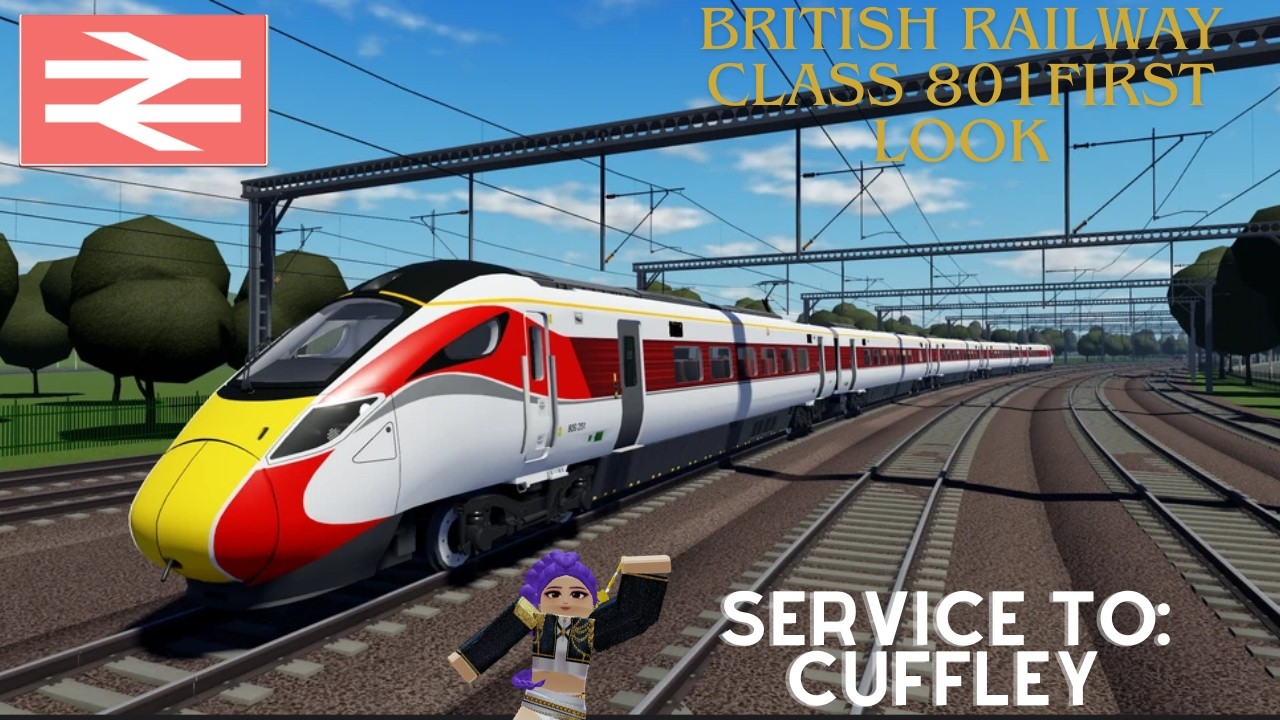 Realistic British High Speed Train Simulator | British Railway Roblox