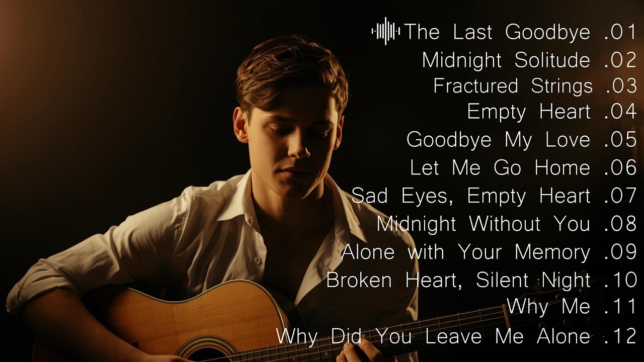 Sad Boy Acoustic Playlist 2026 🖤 Heartbreak & Healing