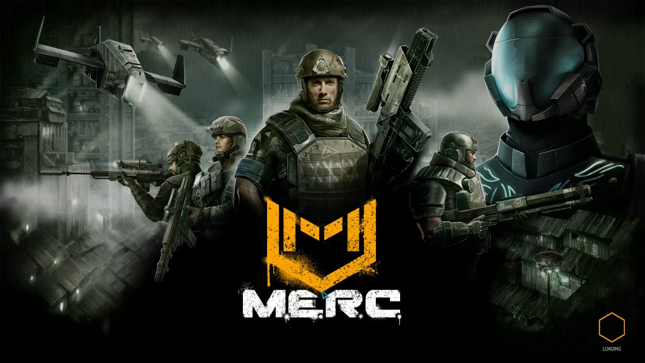 M.E.R.C. - GAMEPLAY [Real Time Tactical Strategy Game]