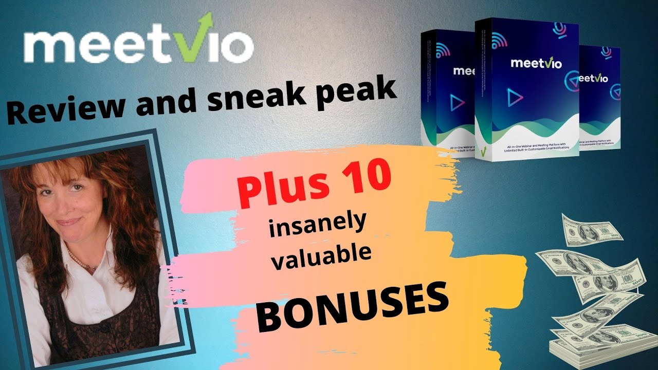 ❤️Meetvio Review😂With 10 bonuses😂 Run live Meetings Webinars Rocket your email list Meetvio review❤️