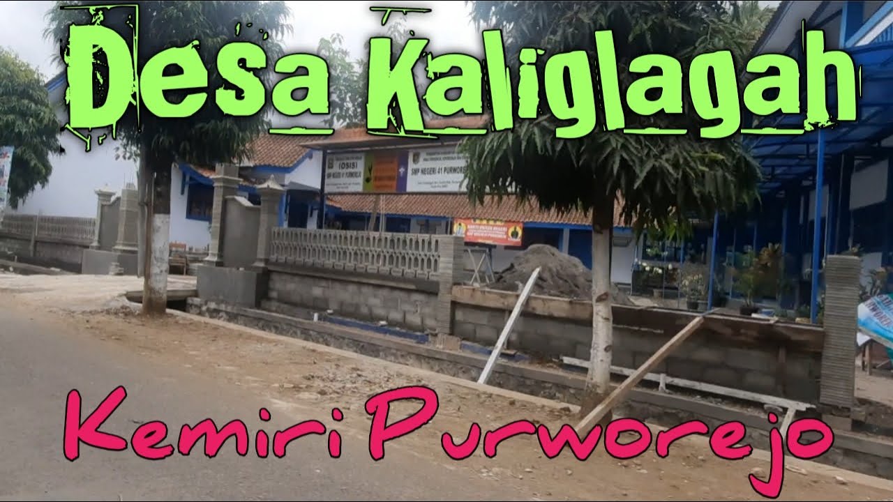 SUASANA DESA KALIGLAGAH KEMIRI PURWOREJO