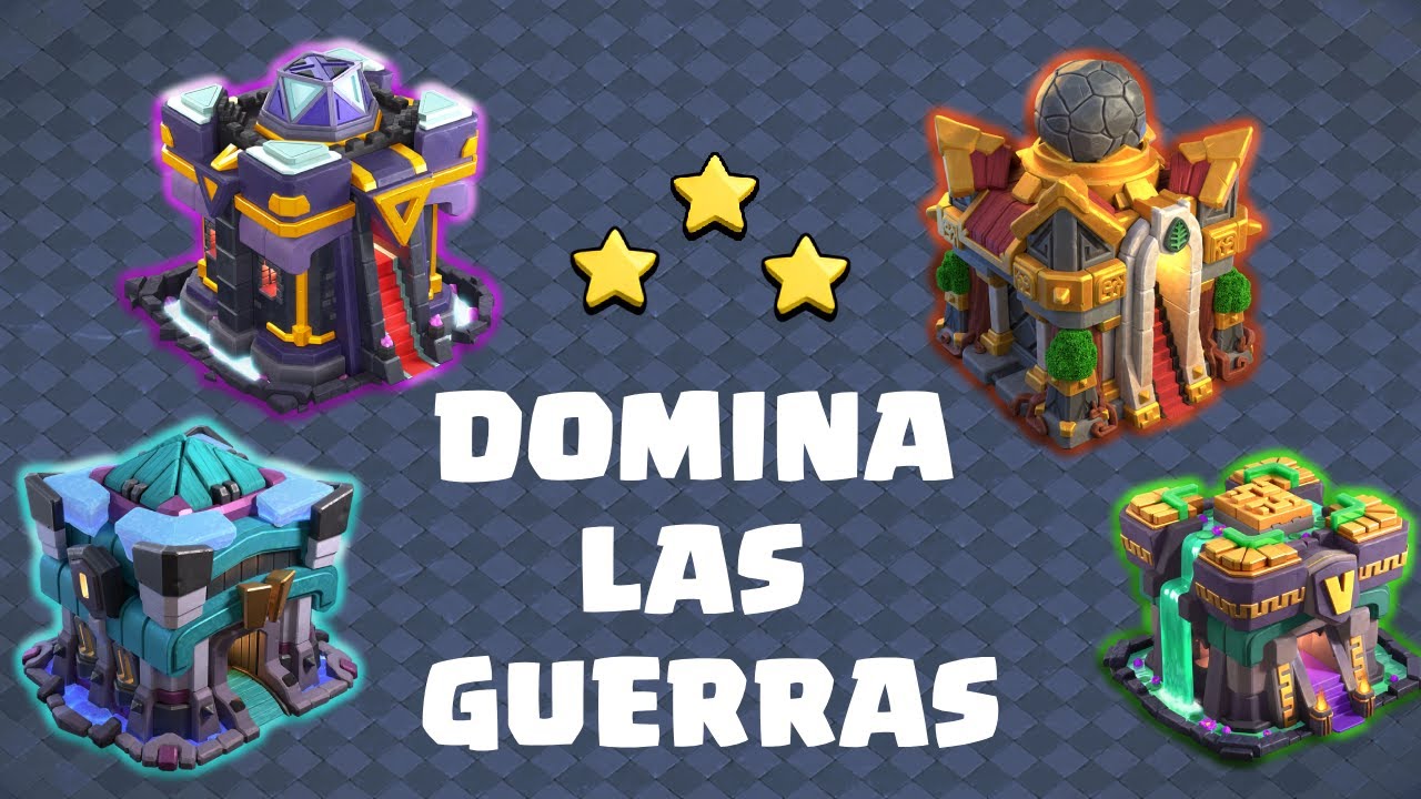Domina las guerras y liga de clanes – los mejores ejércitos de TH13 a TH16