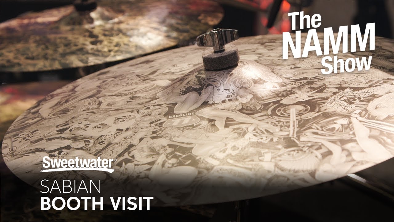 Sabian Booth Visit at Winter NAMM 2020