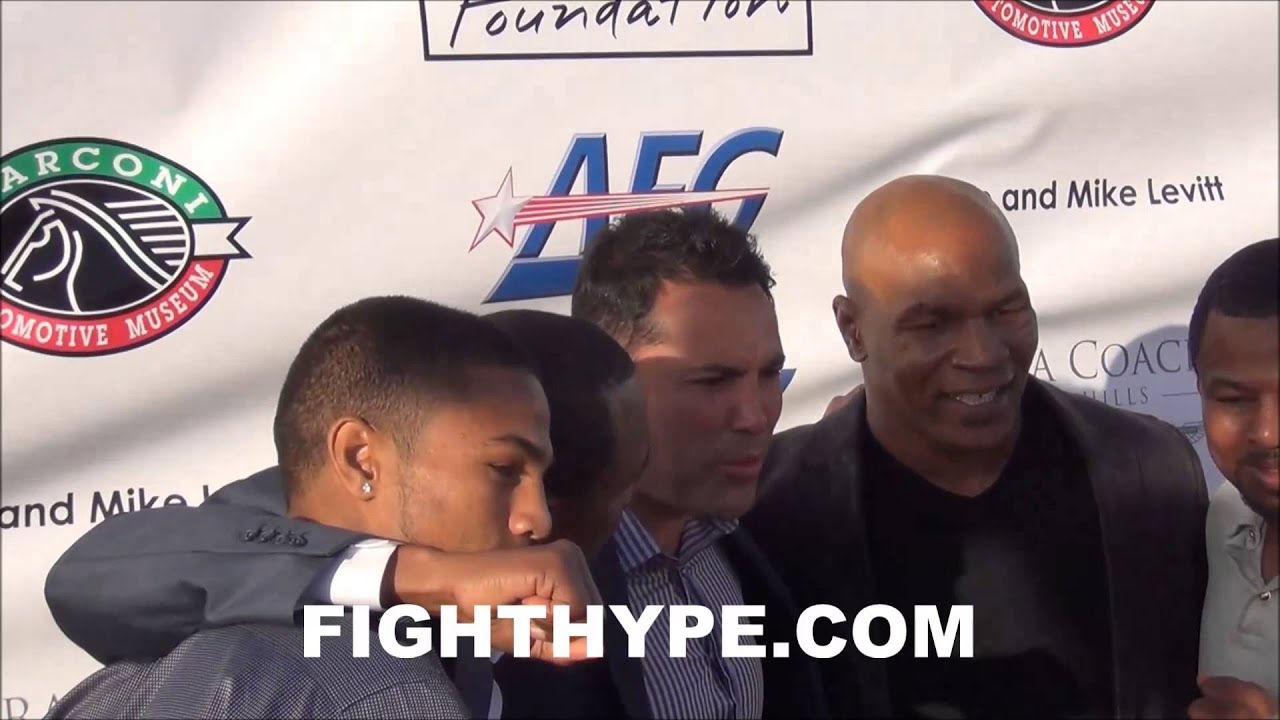 SUGAR RAY LEONARD, MIKE TYSON, OSCAR DE LA HOYA AND SHANE MOSLEY COME TOGETHER FOR CHARITY