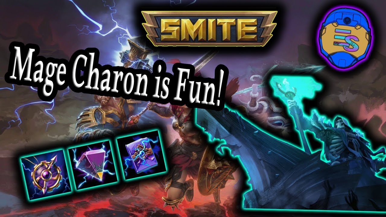 Charon Is A Nice Mage!  #slash #charon #evilerspartan #gaming #smitegame