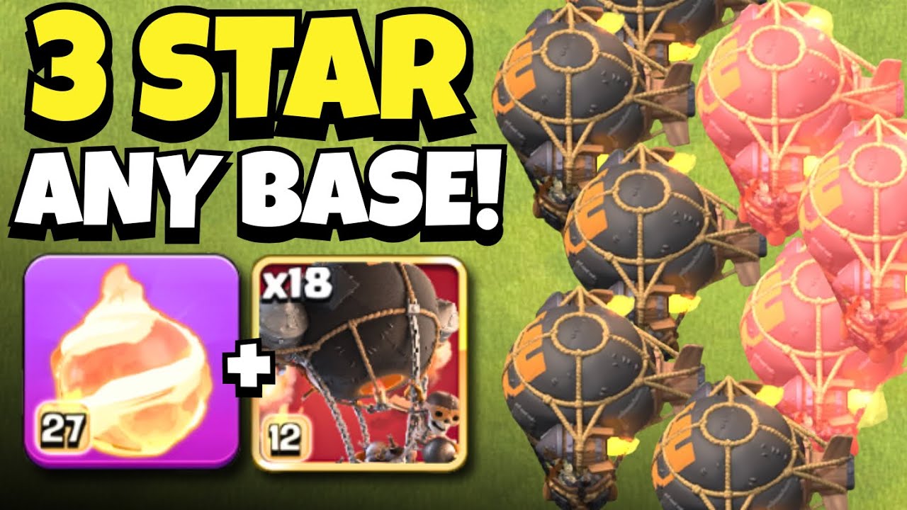 Triple ANY Base with This Fireball Rocket Loon Army! It’s CRAZY! (Full Guide)