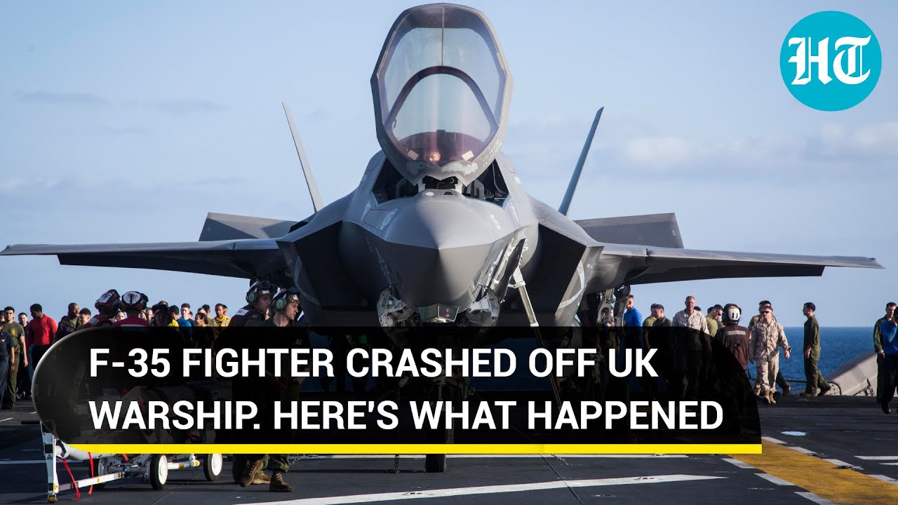 UK F-35 plunged off warship in Mediterranean Sea; Plastic engine cover blunder blamed for mishap