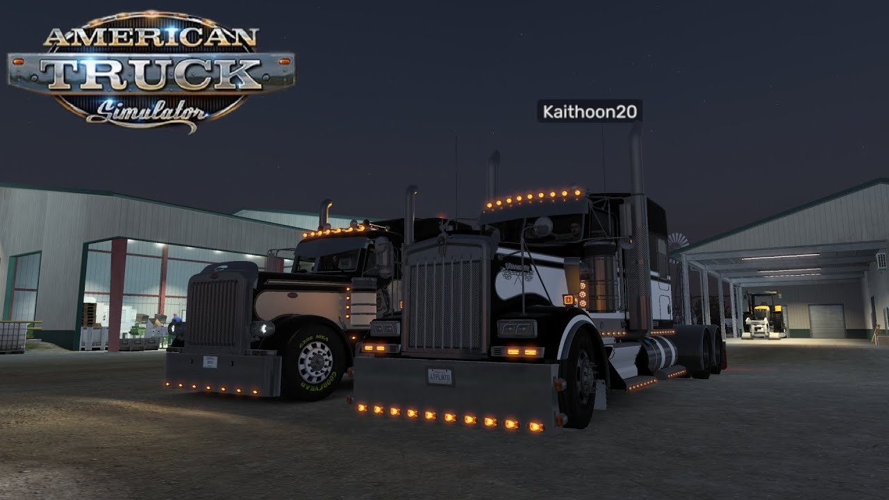 American Truck Simulator ไทย Peterbilt 389 รถที่มีความสมดุลดี #ats #live