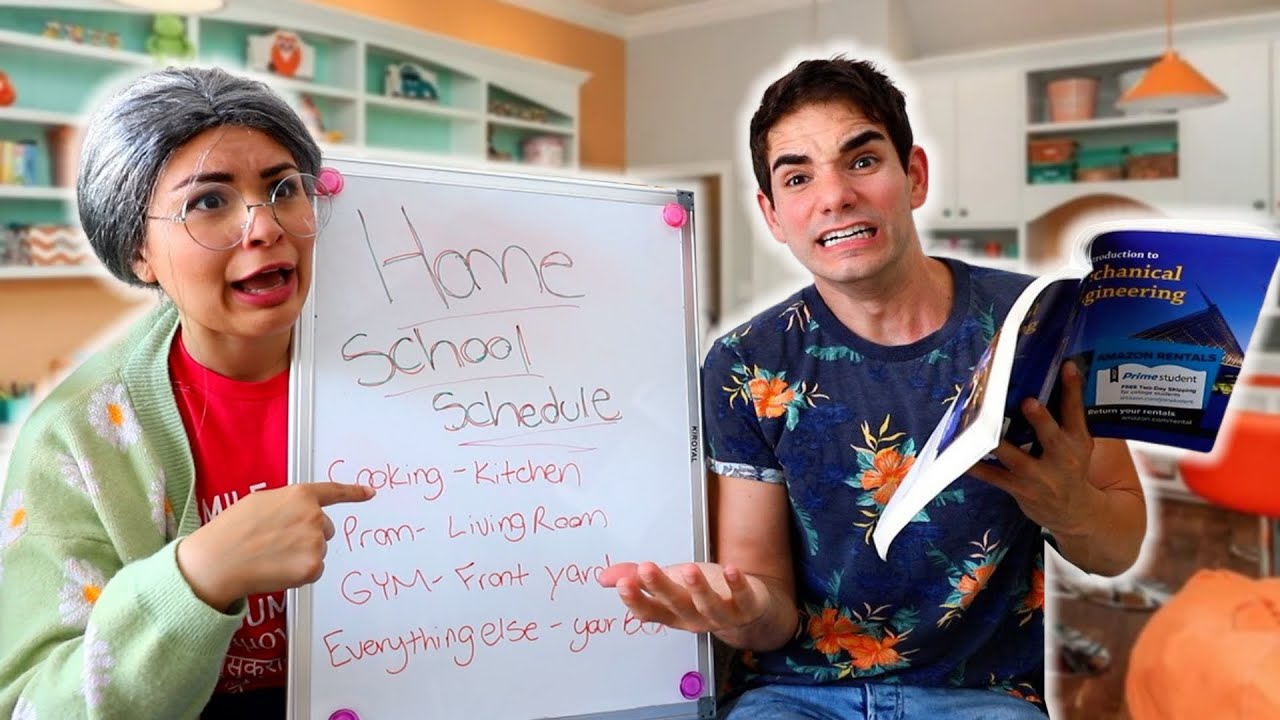 What It's Like To Be HOMESCHOOLED | Smile Squad Comedy