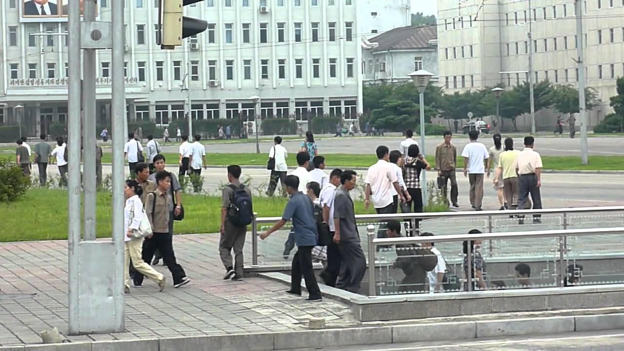 Driving through Pyongyang (2012)