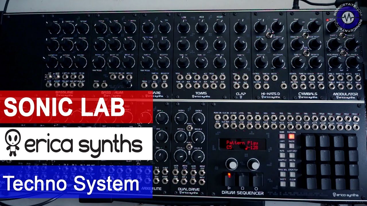 Erica Synths Techno System - SonicLAB Review