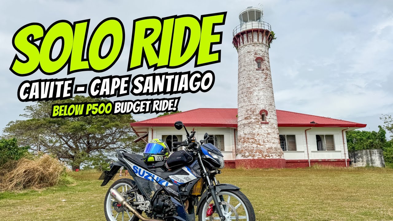 Solo Ride: Cavite to Cape Santiago + Calatagan Boardwalk | Suzuki Raider 150 FI