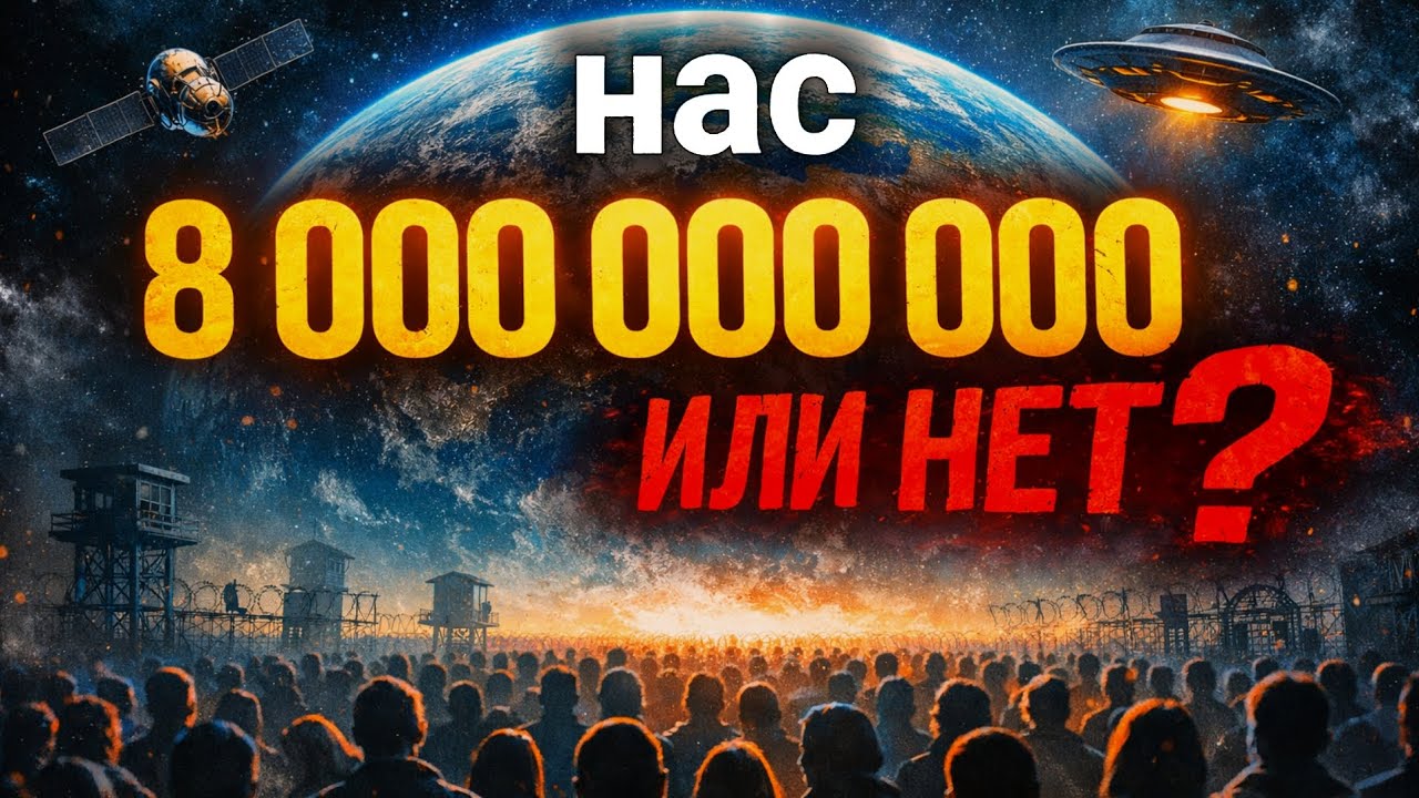 Сколько людей на самом деле живёт на земле ?