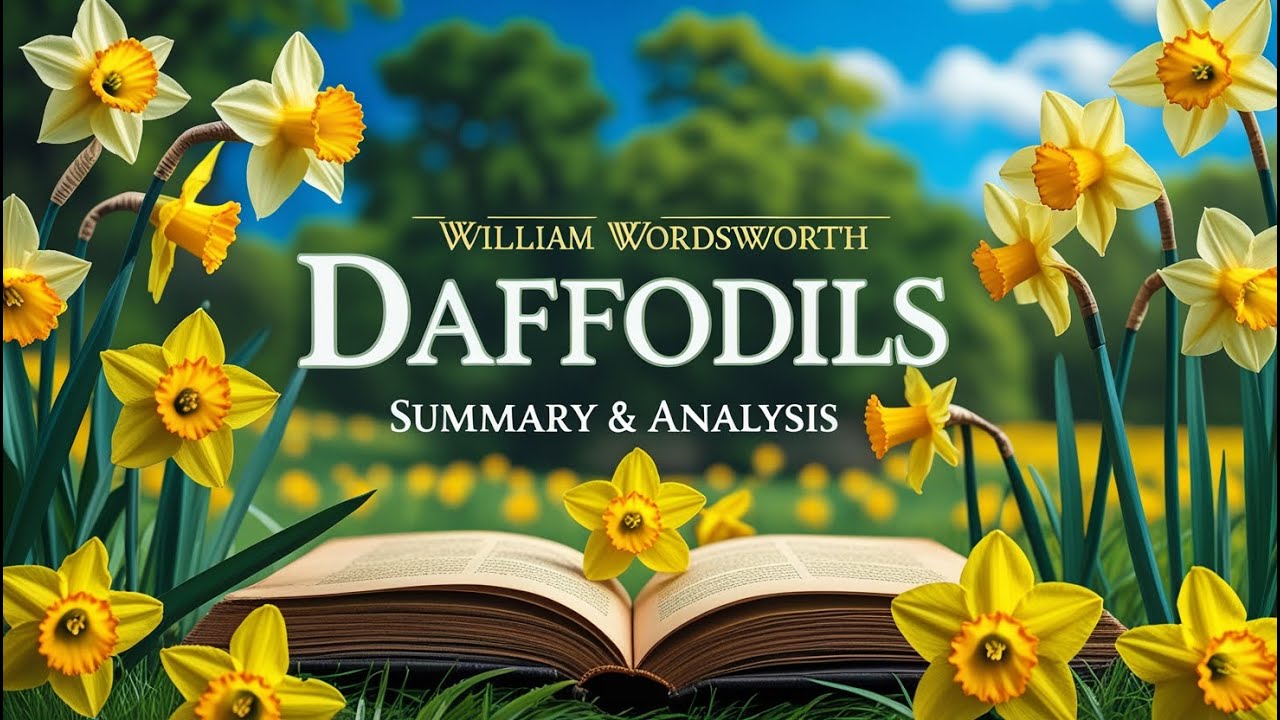 Daffodils by William Wordsworth Summary, Analysis & Line by Line Explanation with Figures of Speech