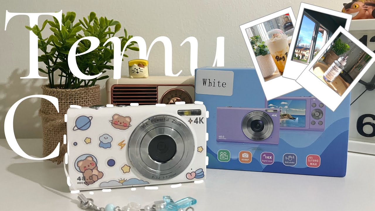 Temu Digital Camera Review 48mp HD 4K Digital Shooting #temu #temuhaul