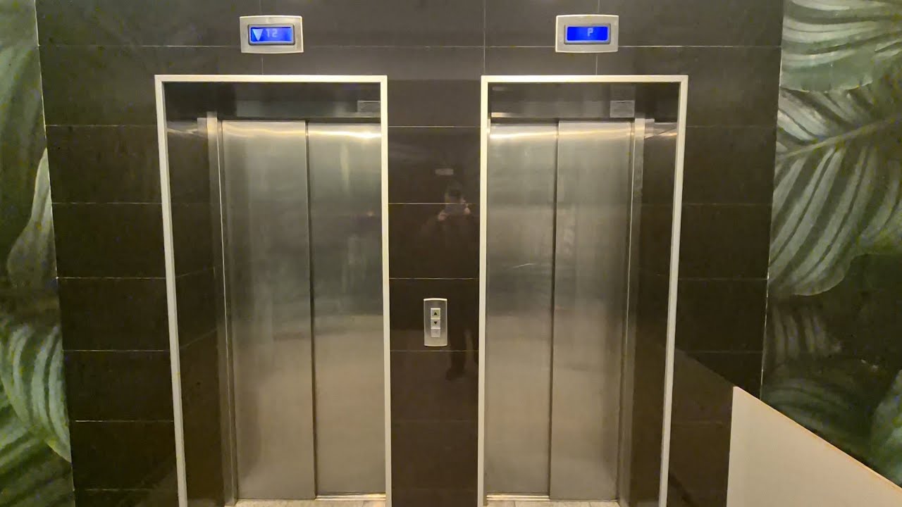 2x 2011 ThyssenKrupp traction elevators @ Strada Delea Veche 24, Bucharest, RO