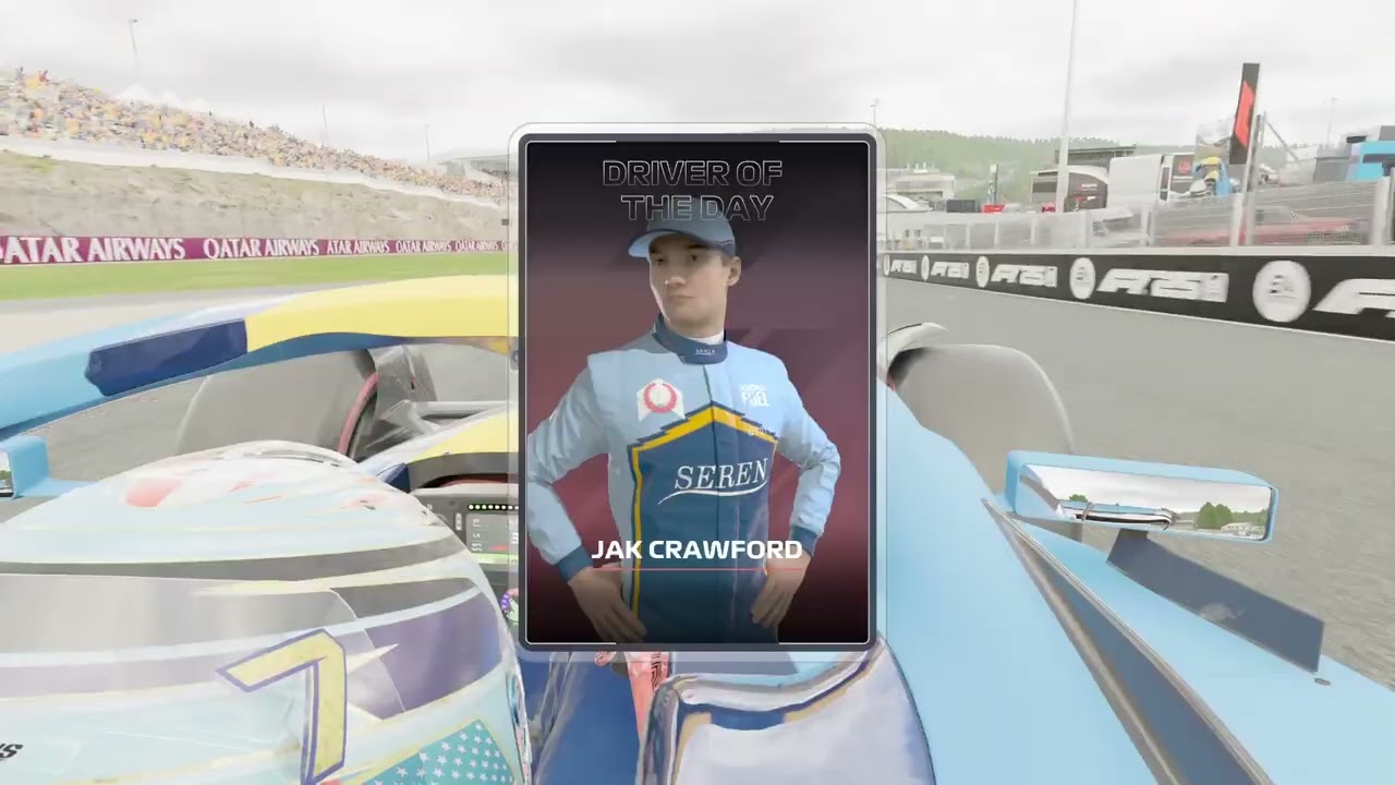 F1 25 game the Belgium Grand Prix