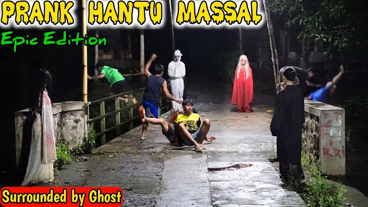 Prank Hantu Massal  Part 2 || Endingnya Bikin Ngakak || Surrounded by Ghost