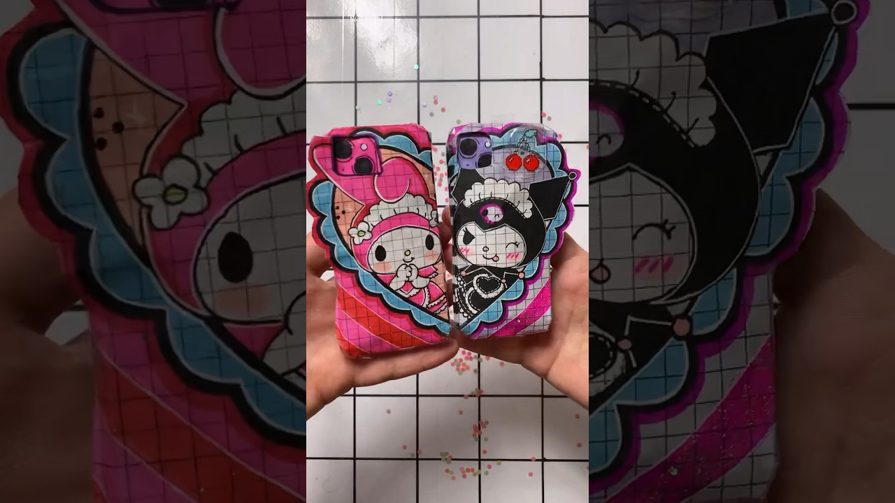 📲 Iphone Blind Bag! Sanrio #squishy #blindbag #craft #asmr #viral #tiktok #sanrio
