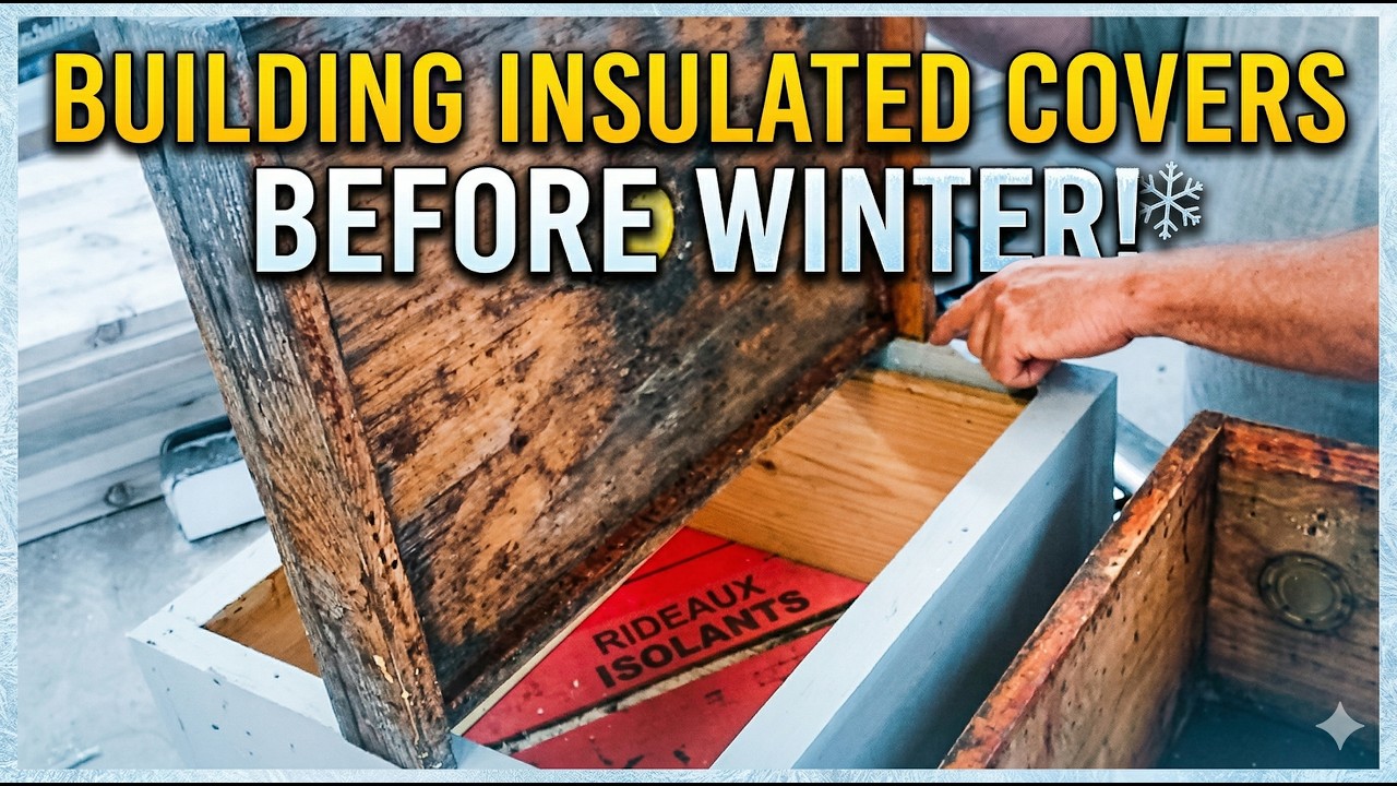 Строительство утеплителей перед зимой! — Пчеловод