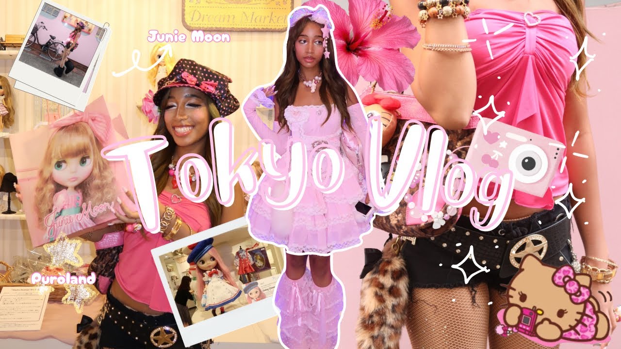 Harajuku girls in a Harajuku World💕✨ | Exploring Tokyo, Sanrio Puroland, Junie Moon, and Shopping!