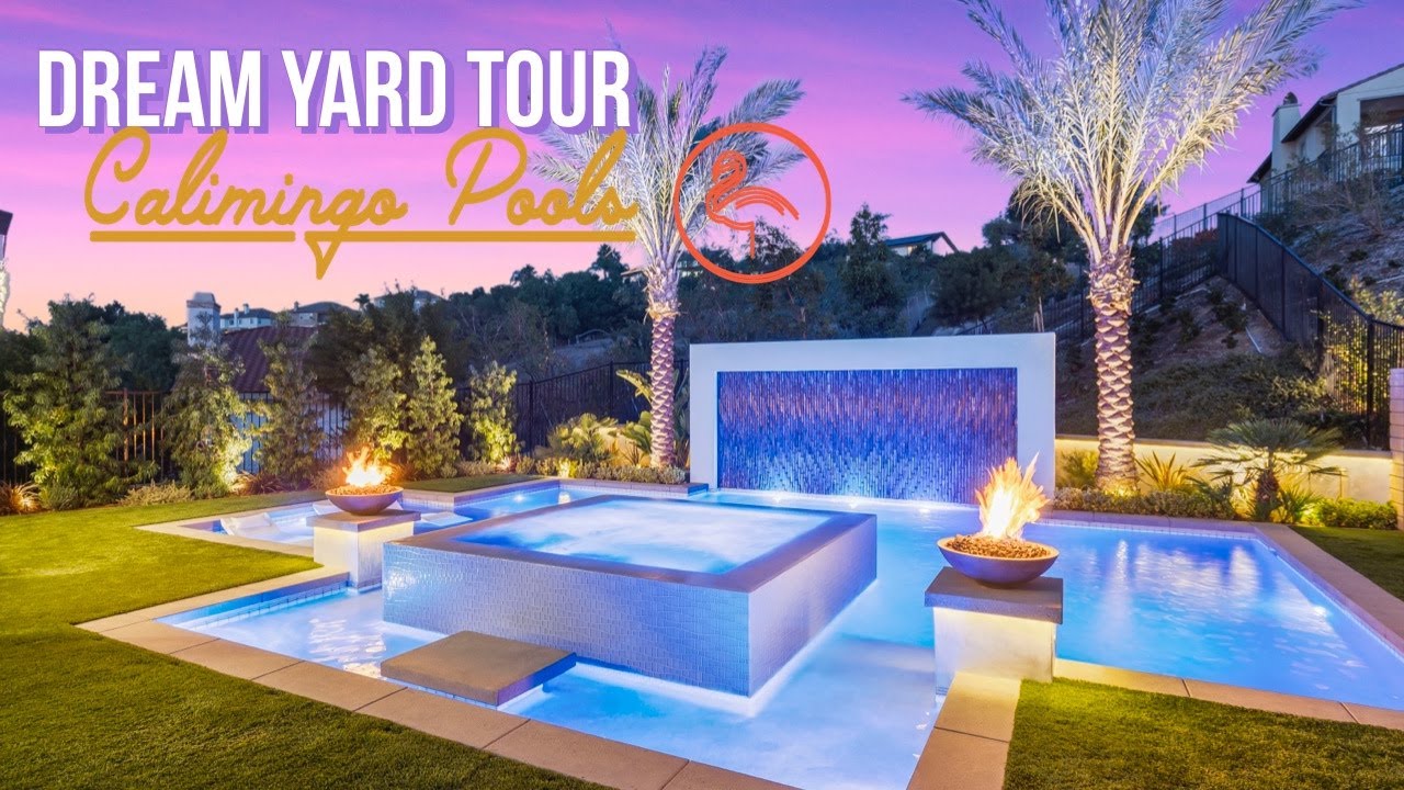 Resort Style Backyard Design and Swimming Pool!