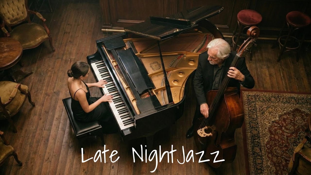 Late Night Jazz & Lo-fi Vocals - Chill Mix for Sleep & Study | Rainy City Ambience