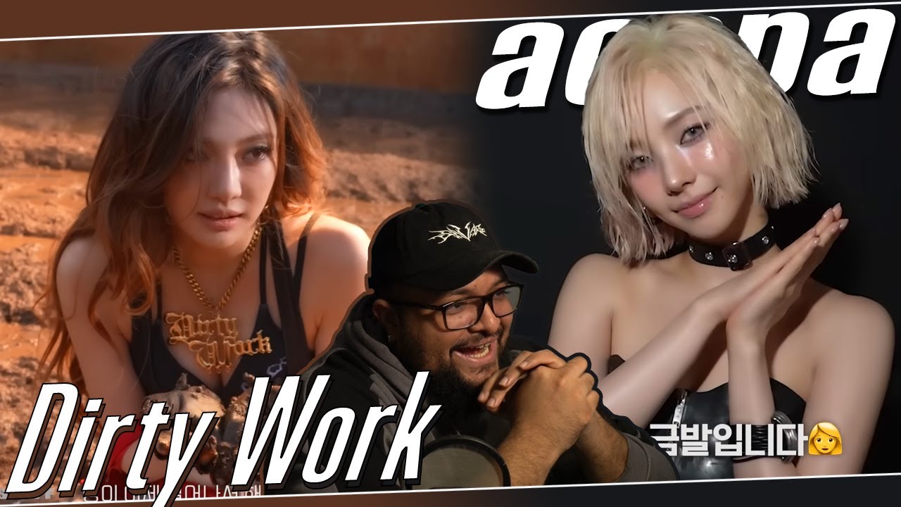 aespa 'Dirty Work' MV Behind The Scenes REACTION | I LOVE WINTER 😂