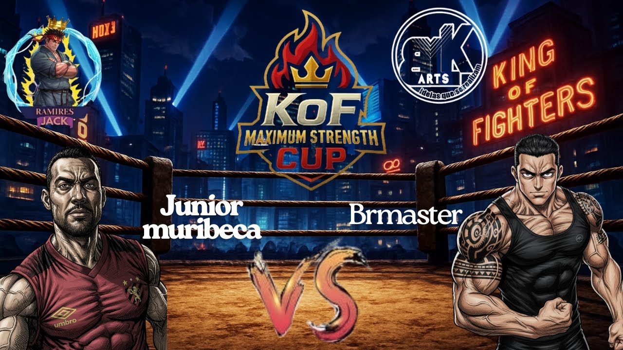 KOF MAXIMUM STRENGTH CUP JUNIOR MURIBECA X BR MASTER  #kof2002 #kof #retrogame #kof #nostalgia #snk