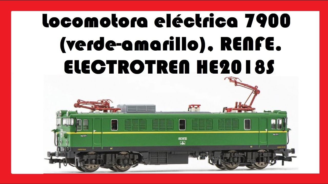 Locomotora: Renfe 7900. 