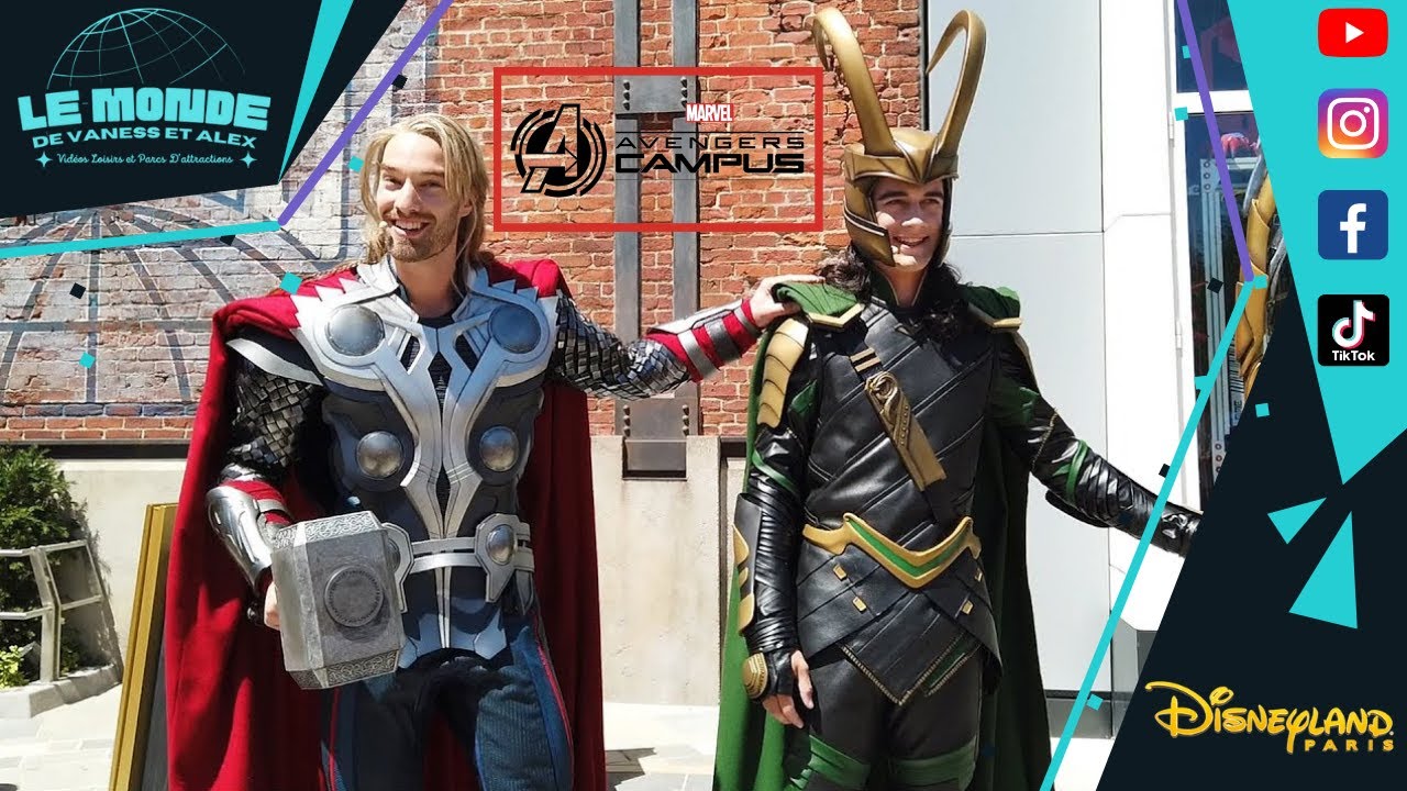🎟️Show Thor & Loki Avengers Campus - Disney 2024🎟️