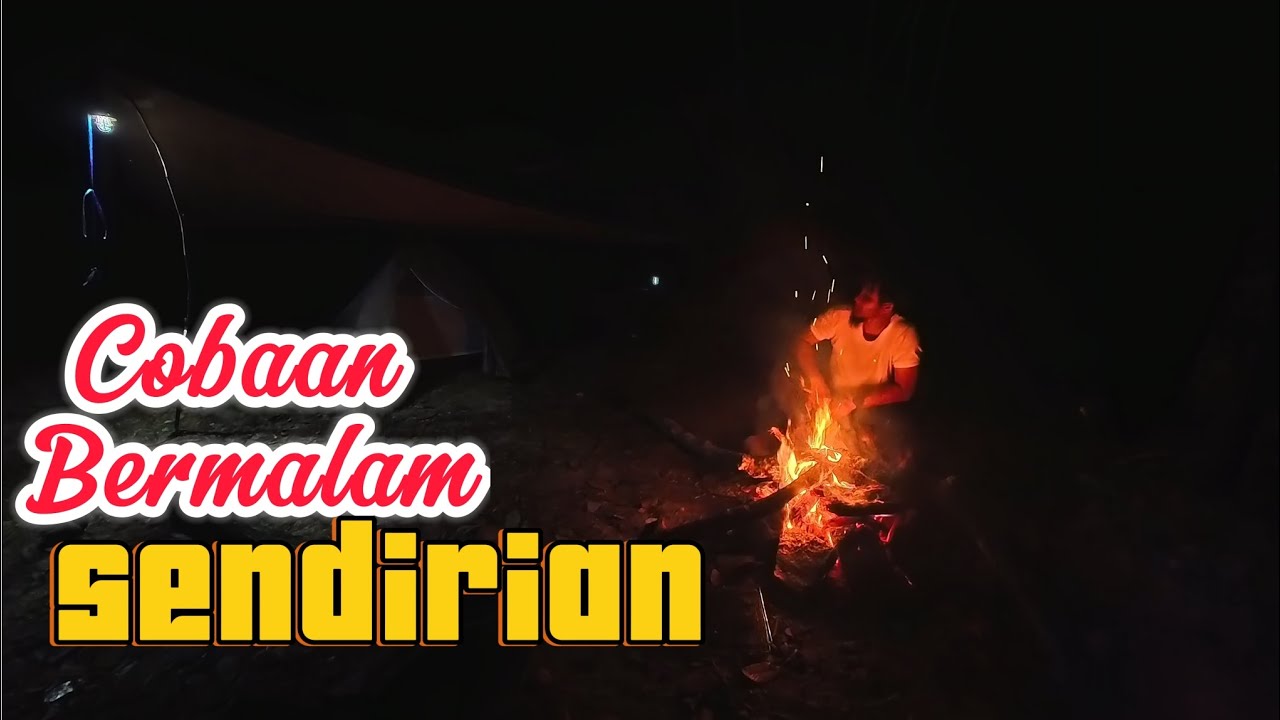 Wild camping di kaki Gunung Ledang l Asmr